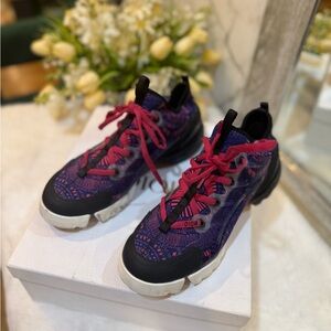 Dior Kids Sneakers - Purple and Black